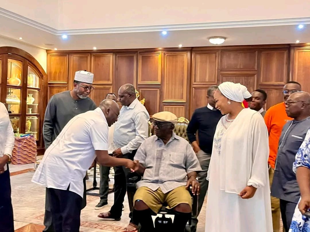Photos: Bawumia pays courtesy call on Kufuor after flagbearer victory