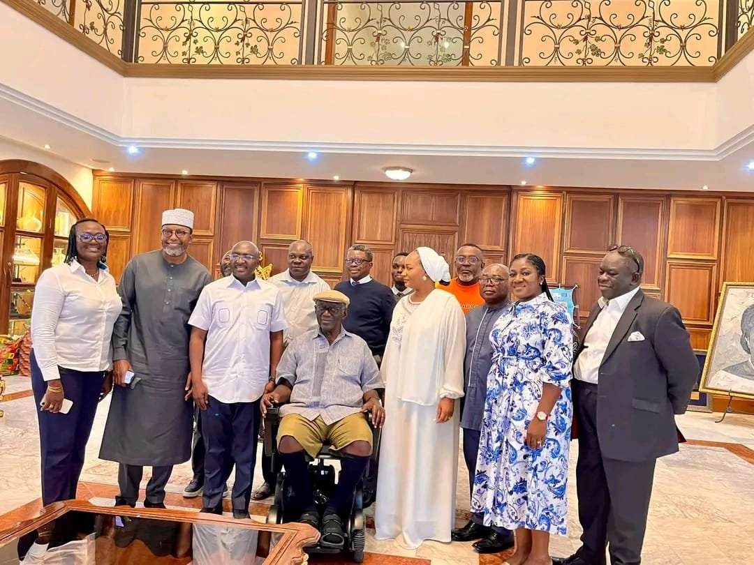 Photos: Bawumia pays courtesy call on Kufuor after flagbearer victory