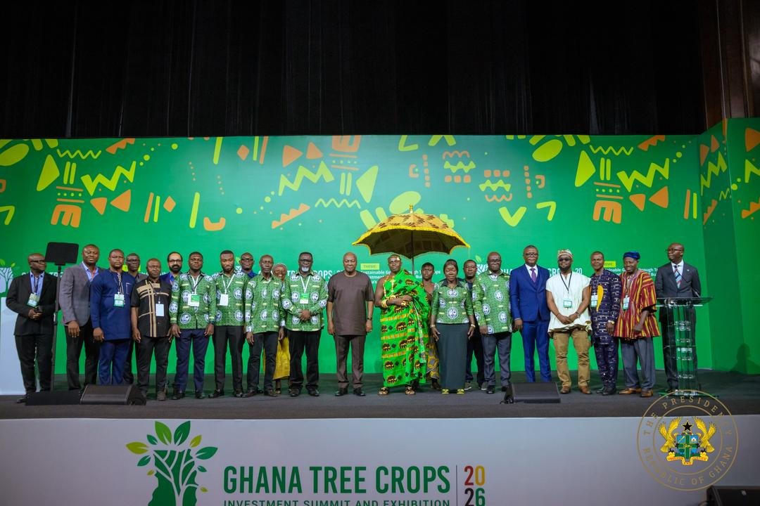 Mahama opens maiden Tree Crop Investment Summit, pushes value addition and jobs