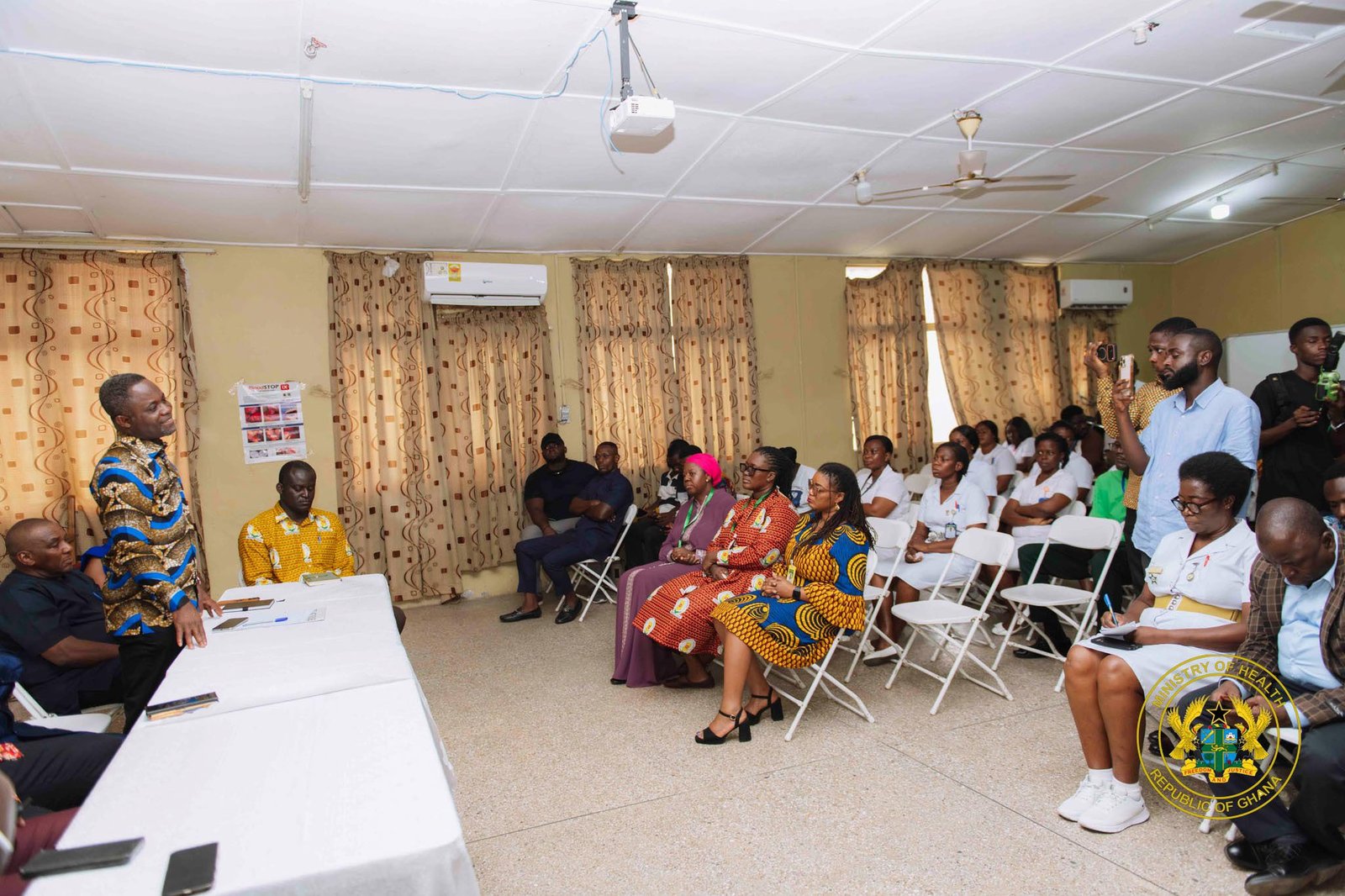 Visible name tags for health staff non-negotiable – Health Minister