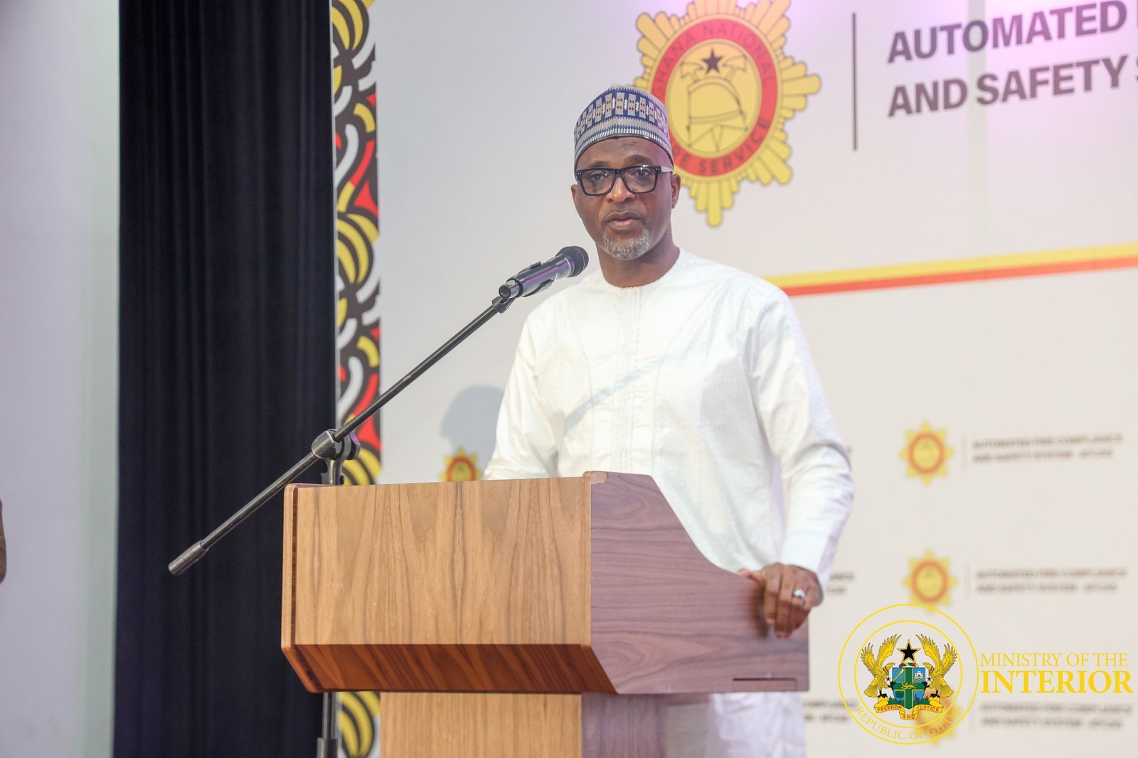 Interior Minister launches Automated Fire Safety Compliance System to enhance public safety