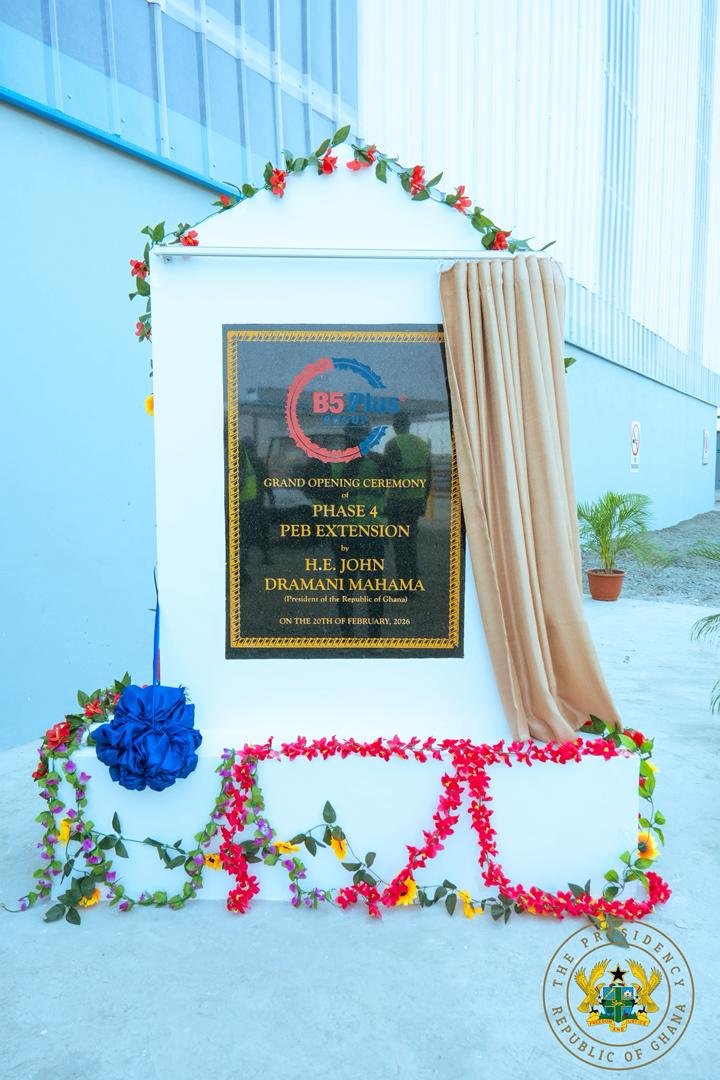 President Mahama commissions B5 Plus Steel Manufacturing Plant, hails boost to Ghana’s industrial transformation