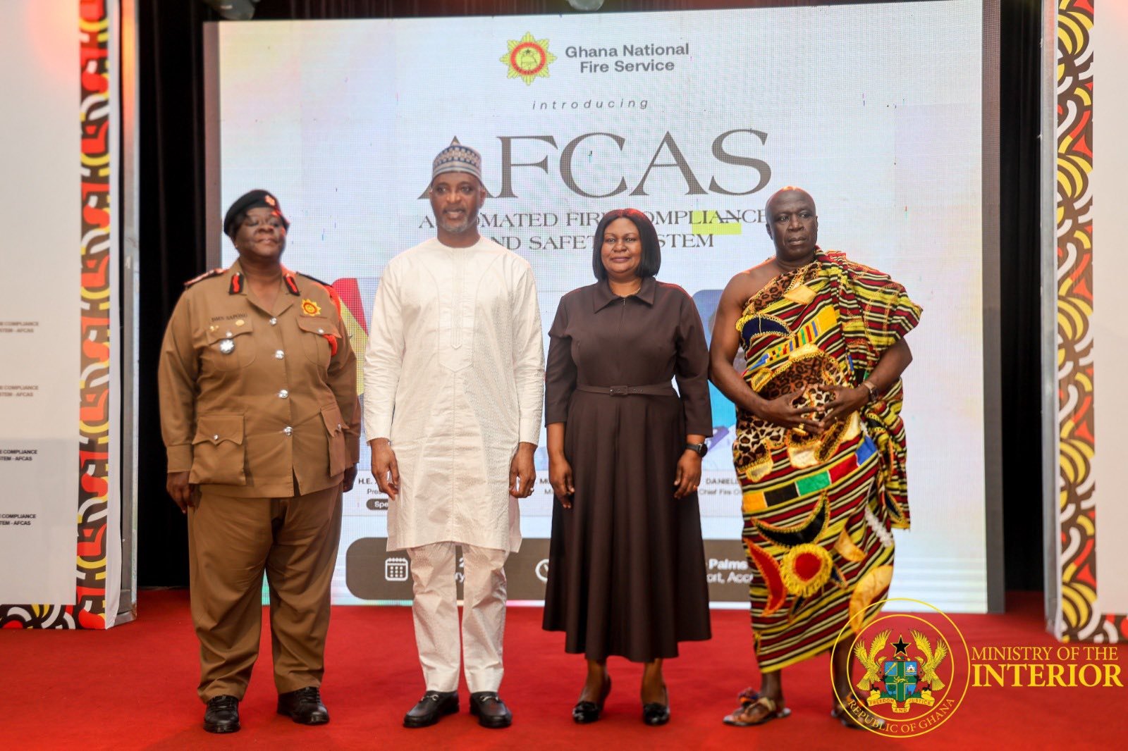 Interior Minister launches Automated Fire Safety Compliance System to enhance public safety