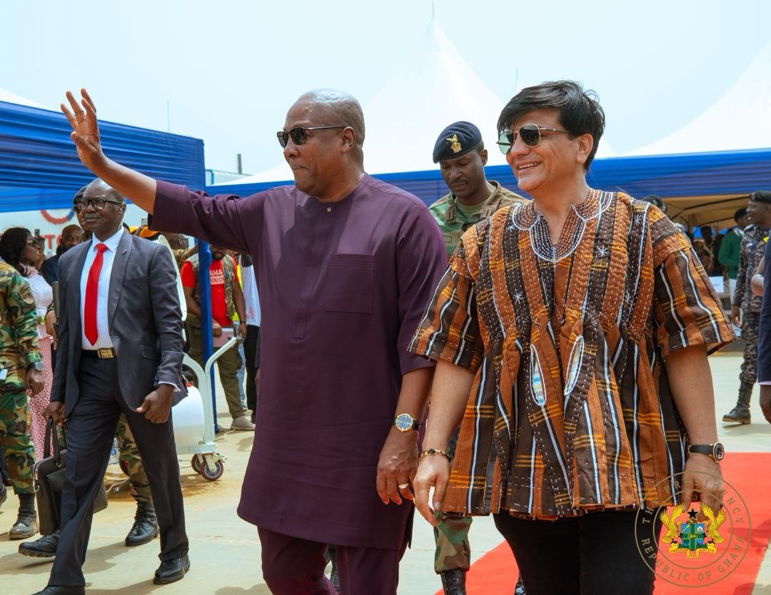 President Mahama commissions B5 Plus Steel Manufacturing Plant, hails boost to Ghana’s industrial transformation