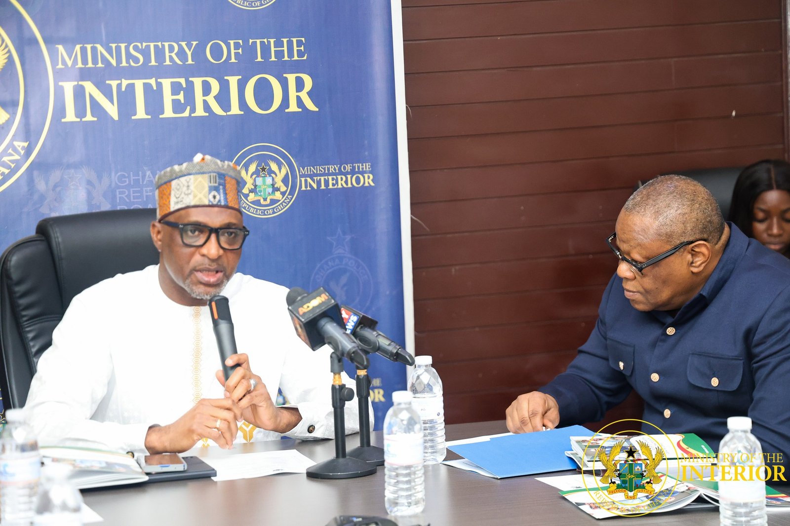 Interior Minister receives Gbenyiri Mediation report to resolve Lobi-Gonja conflict
