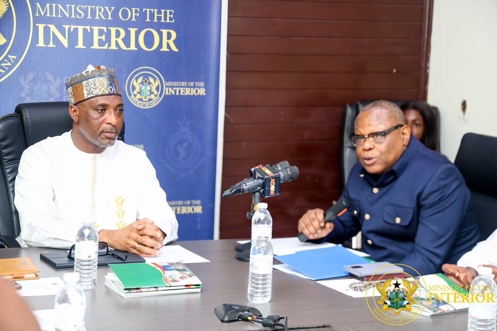Interior Minister receives Gbenyiri Mediation report to resolve Lobi-Gonja conflict