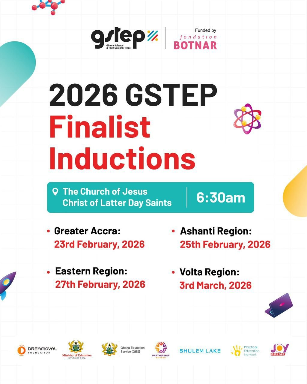 GSTEP inducts Greater Accra finalists, equips young innovators with critical skills for regional showdown