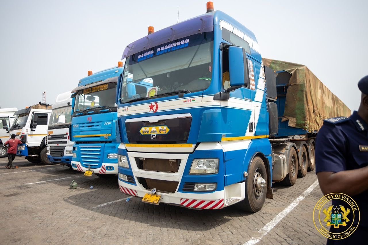 Deputy Finance Minister praises GRA after intercepting 12 transit trucks; over GH¢85m revenue at risk