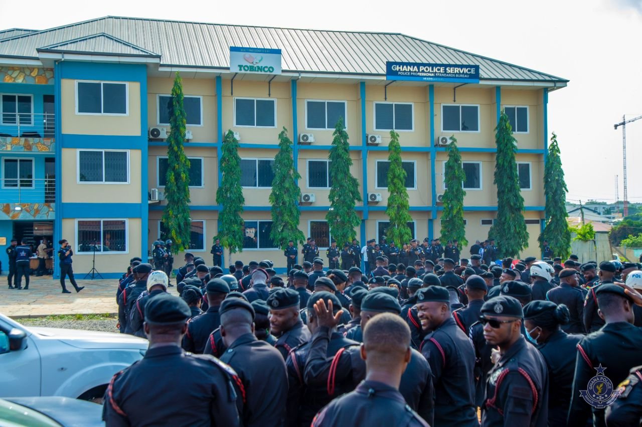 Police conduct show of force exercise ahead of Ayawaso East by-election