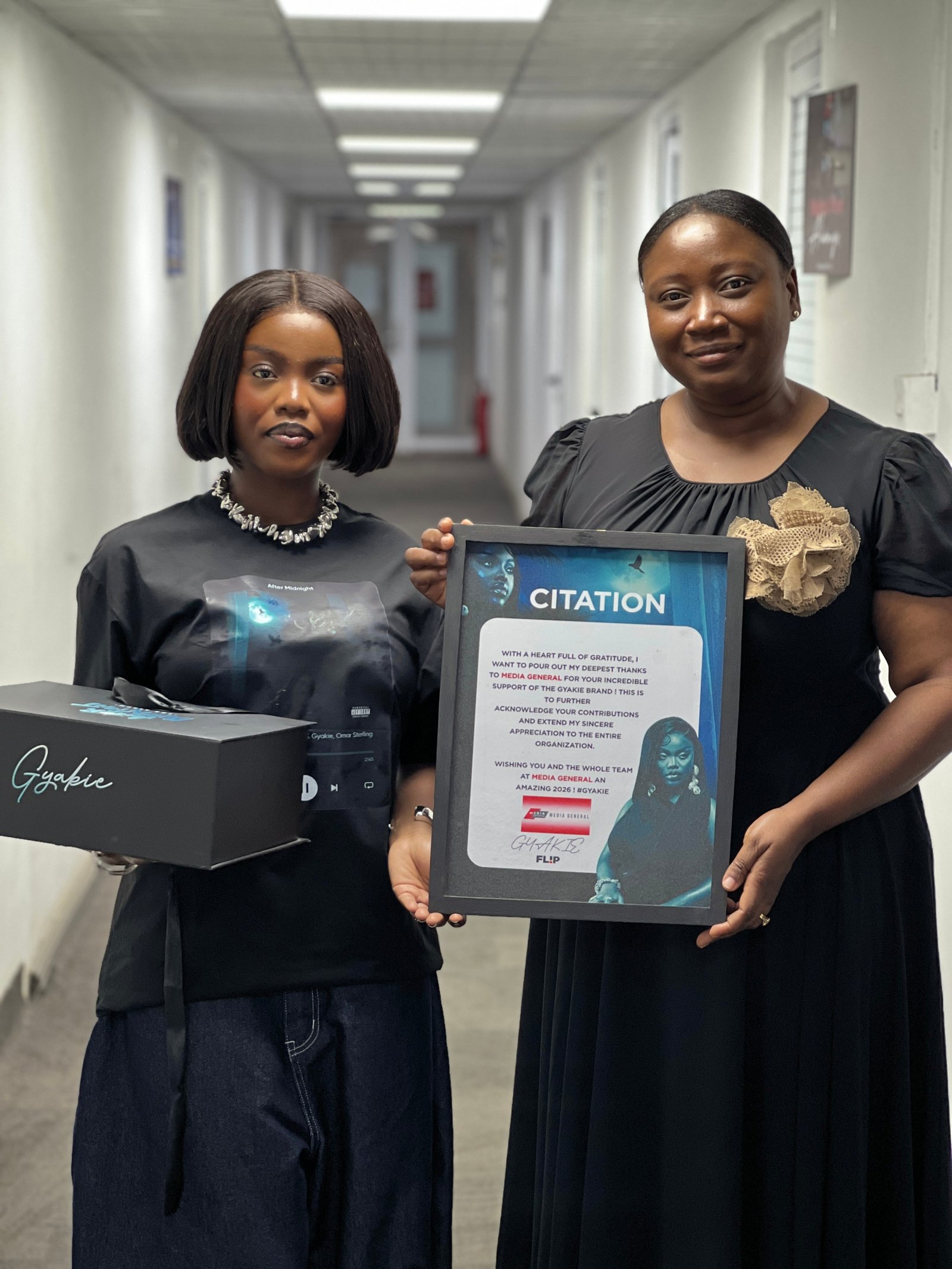 Gyakie appreciates media houses for continued support