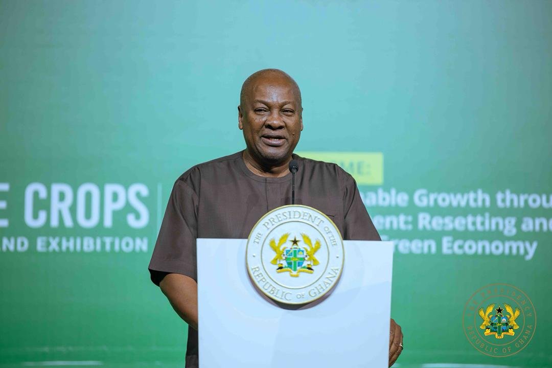 Mahama opens maiden Tree Crop Investment Summit, pushes value addition and jobs