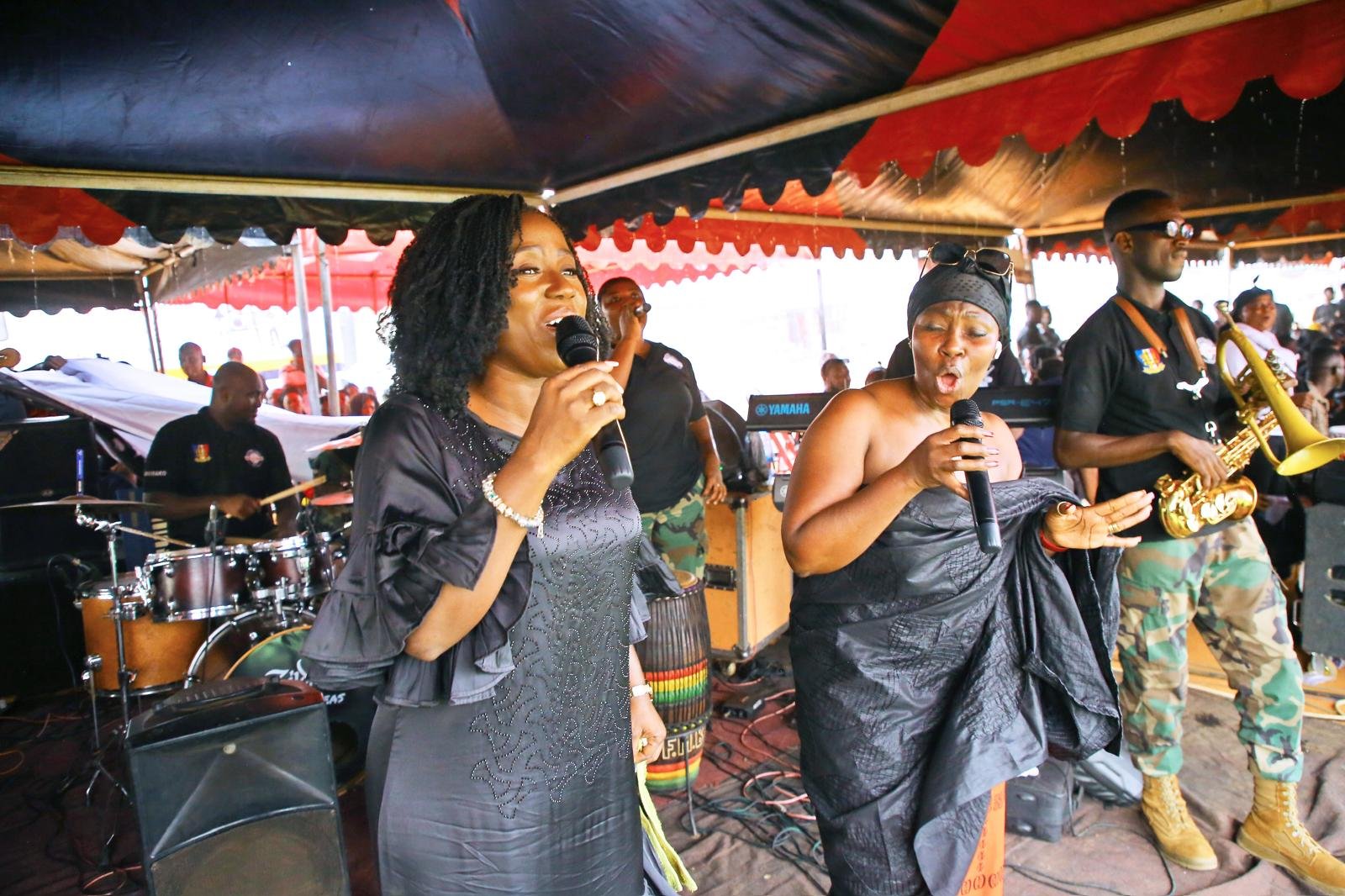 Mz Nana, other gospel artistes lead worship at celebration of life for Eno Baatanpa Foundation CEO