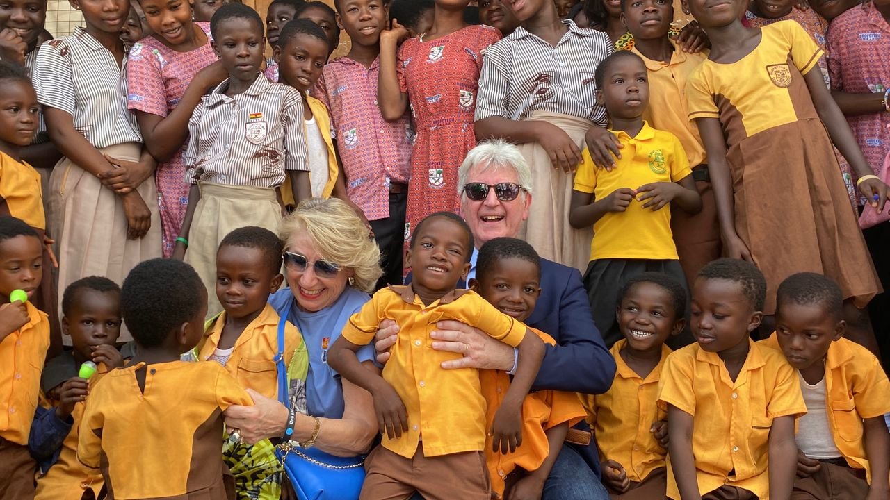 Rotary International President visits Ghana to commission key development projects
