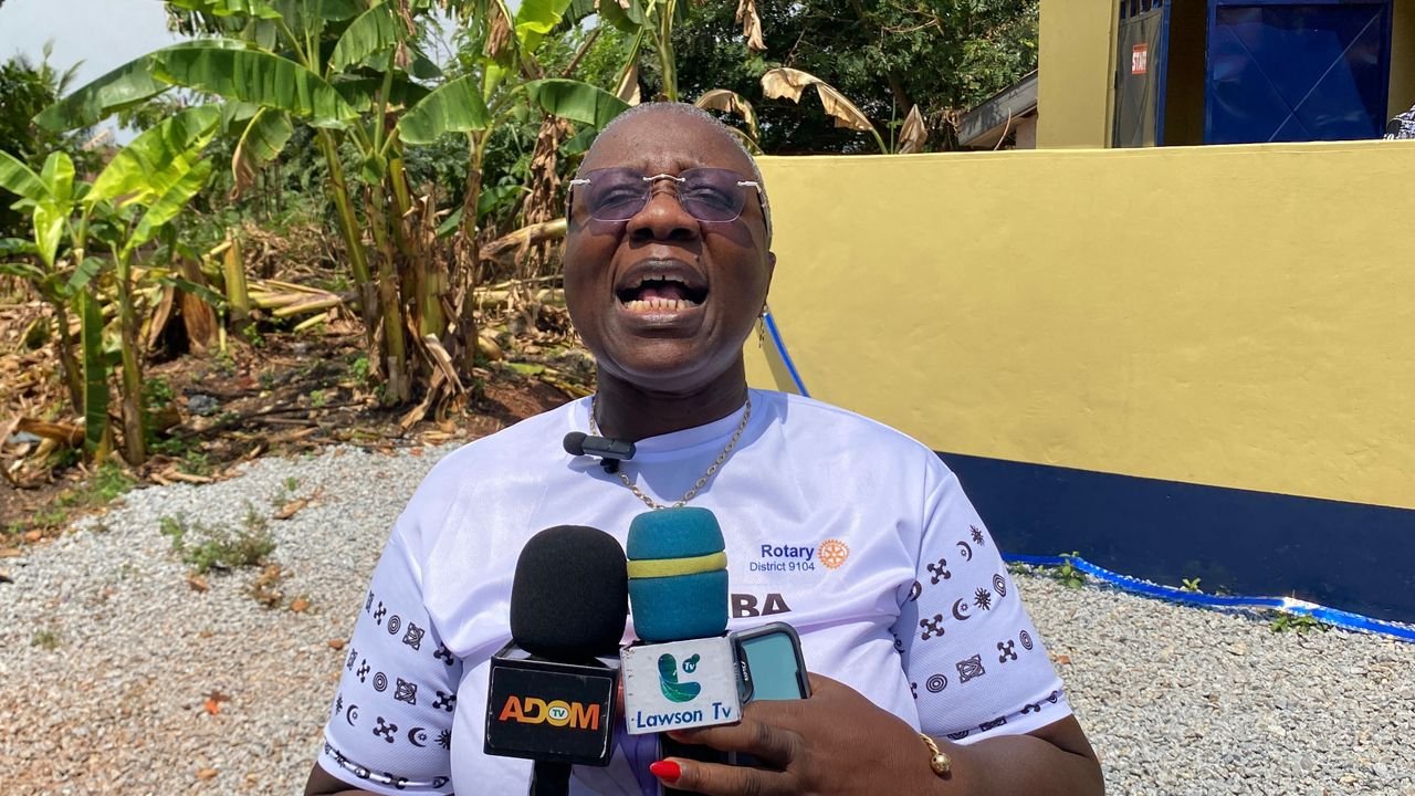 Rotary International President visits Ghana to commission key development projects