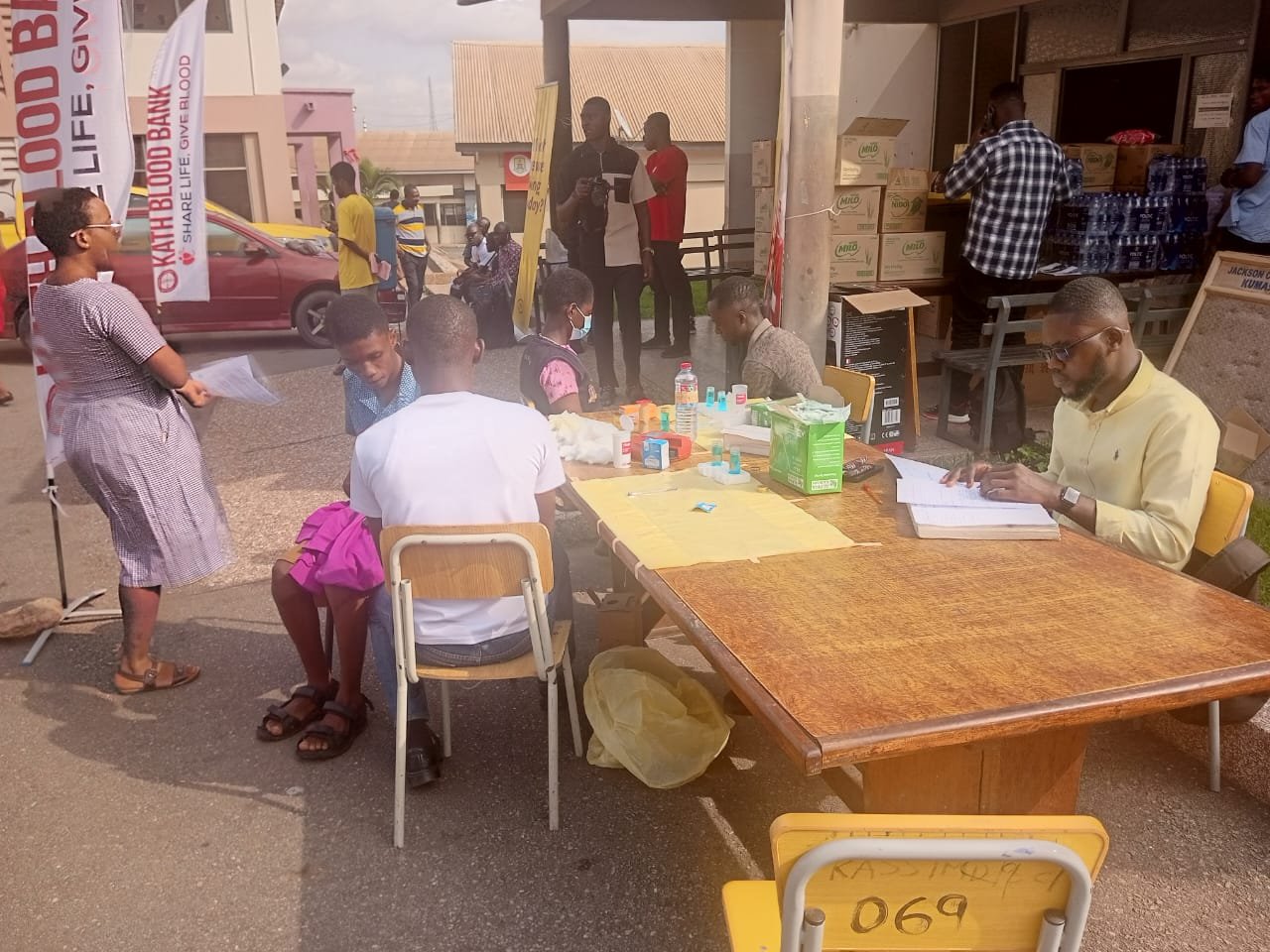 A/R: Three schools support KATH Blood Bank in MTN-sponsored donation drive