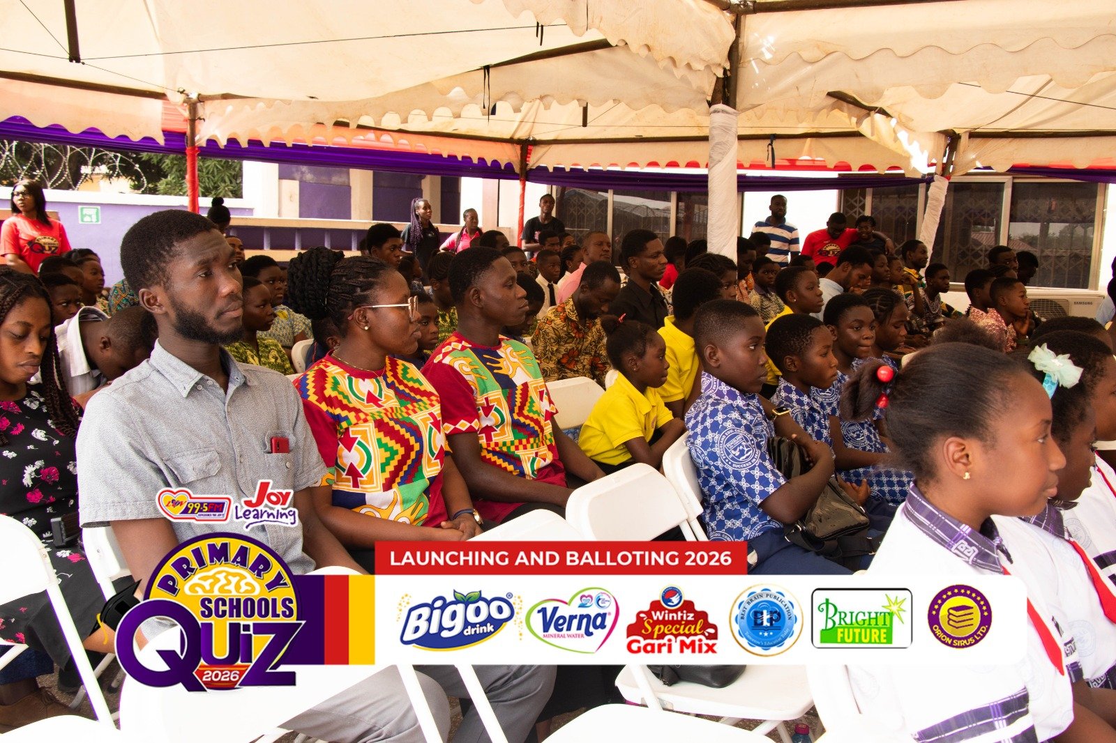 Luv FM launches 7th edition of Primary Schools Quiz; pupils urged to embrace Ghanaian culture