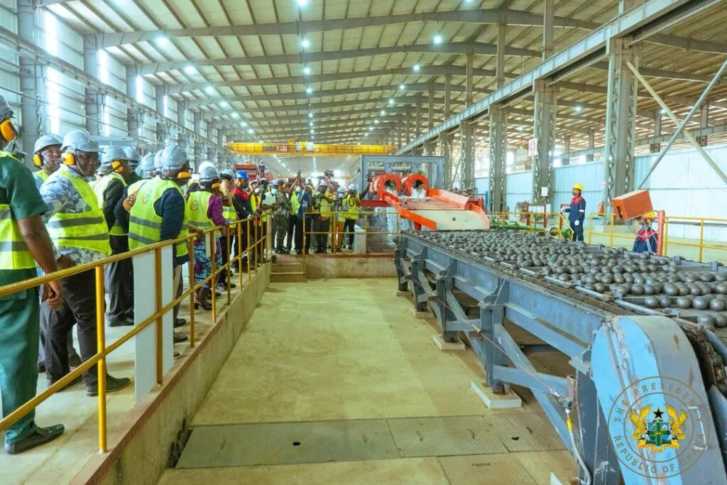 President Mahama commissions B5 Plus Steel Ball Mill and Manufacturing Plant to ignite industrial revolution