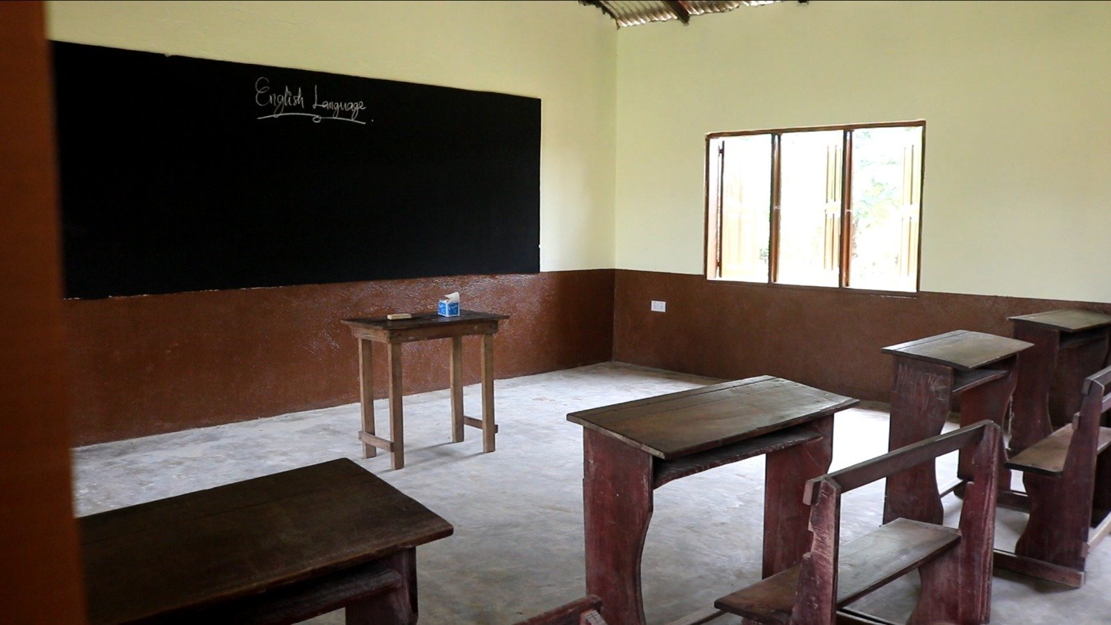 Central Tongu MP introduces common exams as Adanu hands over new classroom block at Mafi-Seva