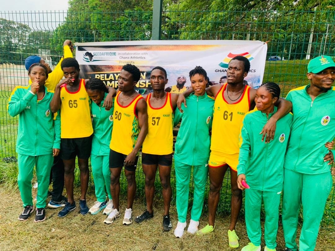 KNUST dominate maiden SEEDAfrique Relay Open Championship in Kumasi KNUST dominate maiden SEEDAfrique Relay Open Championship in Kumasi