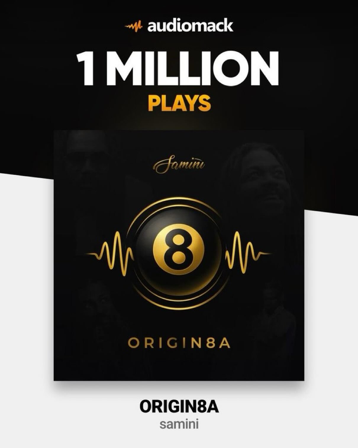 Samini’s ORIGIN8A surges to no. 1 on Ghana Shazam chart, hits over 1 million streams on Audiomack