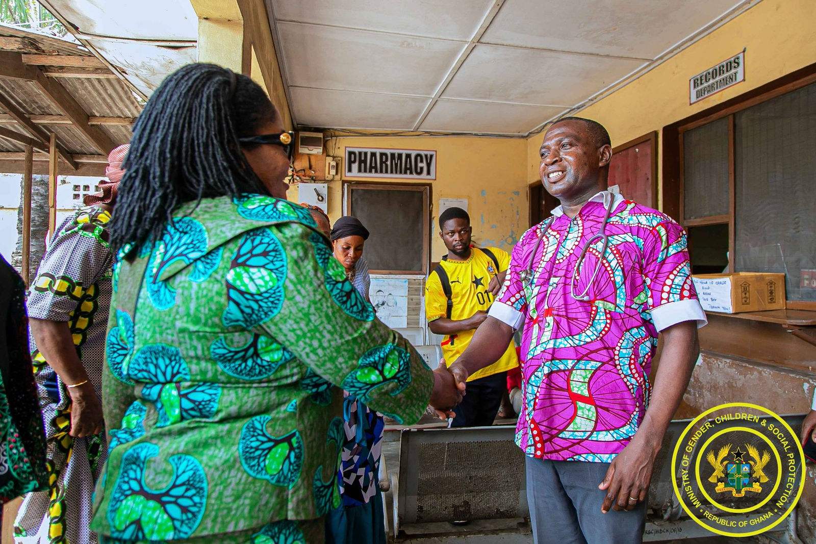 Gender Minister visits the 31st December Women’s Day Care Centre and the Makola clinic Gender Minister visits the 31st December Women’s Day Care Centre and the Makola clinic