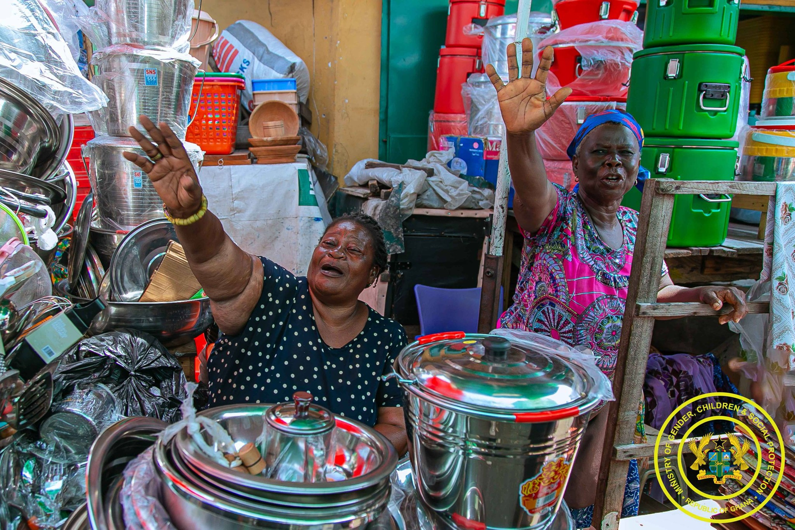 Gender Minister visits the 31st December Women’s Day Care Centre and the Makola clinic Gender Minister visits the 31st December Women’s Day Care Centre and the Makola clinic
