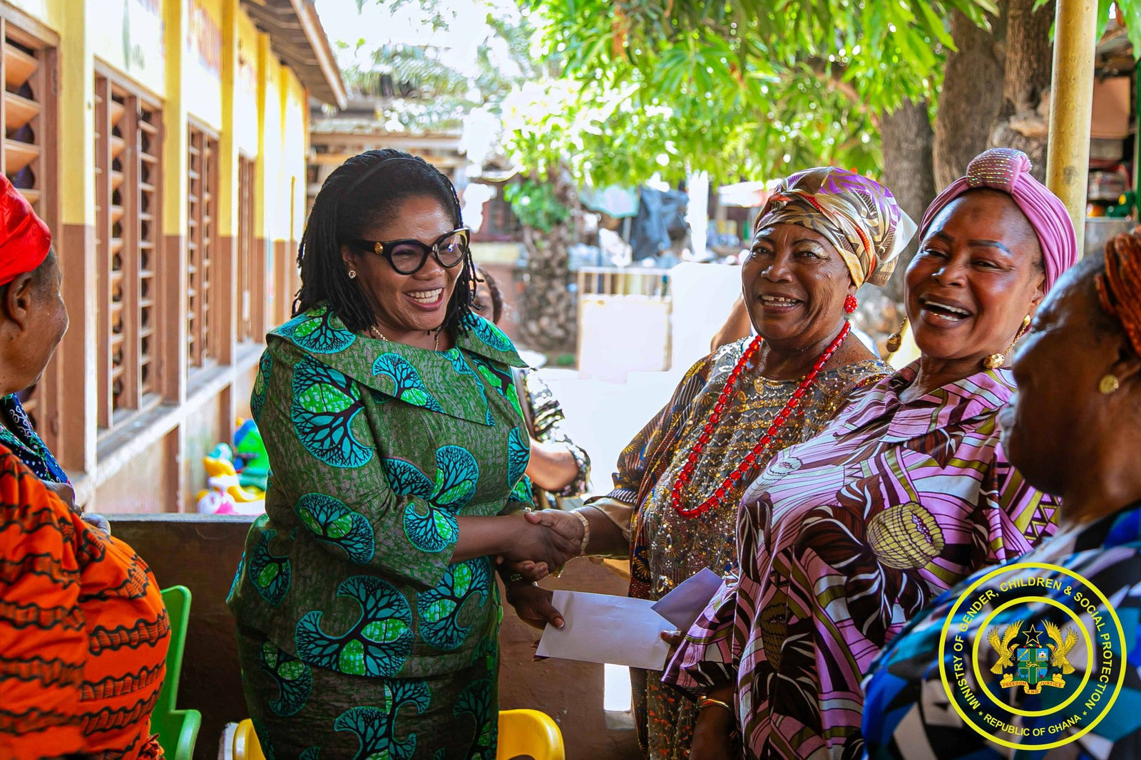 Gender Minister visits the 31st December Women’s Day Care Centre and the Makola clinic Gender Minister visits the 31st December Women’s Day Care Centre and the Makola clinic