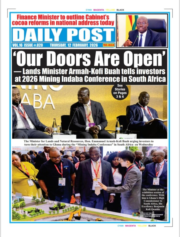 Today's Front pages: Thursday, February 12, 2026