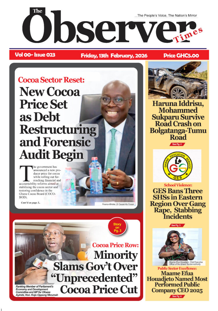 Today's Front pages: Friday, February 13, 2026