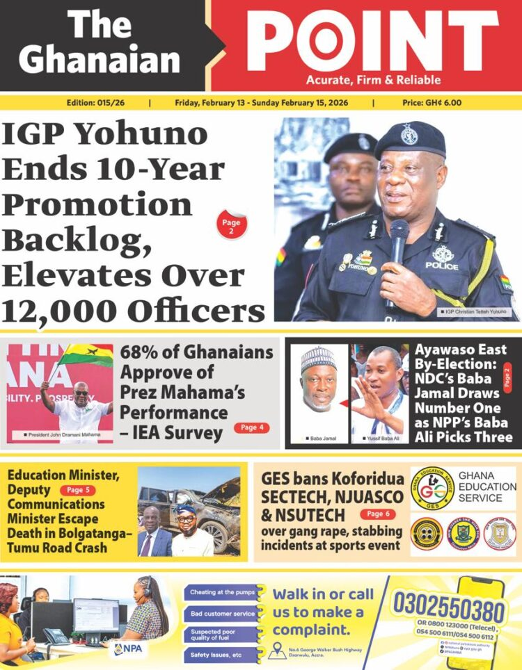 Today's Front pages: Friday, February 13, 2026