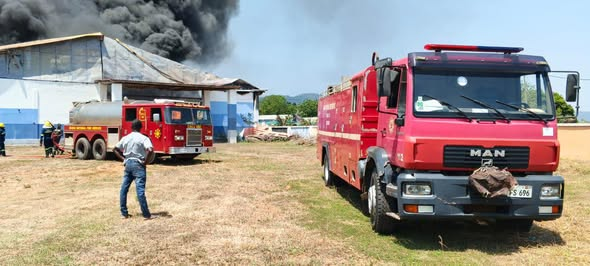 Fire guts Agatex Paint Factory in Ho Fire guts Agatex Paint Factory in Ho