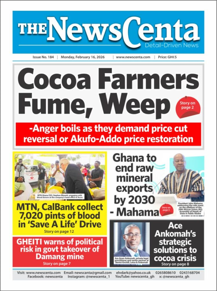 Today's Front Pages: Monday, February 16, 2026