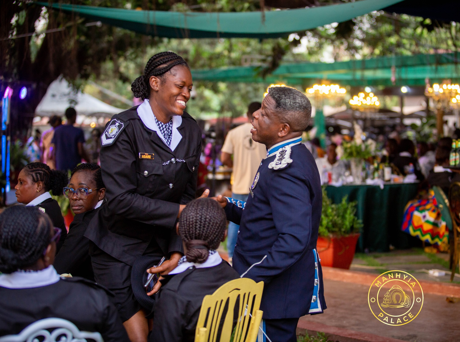 Photos: IGP promotes all members of special female unit named after Asantehene 