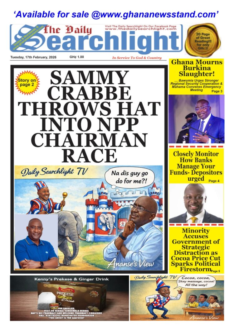 Today's Front pages : Tuesday, February 17, 2026