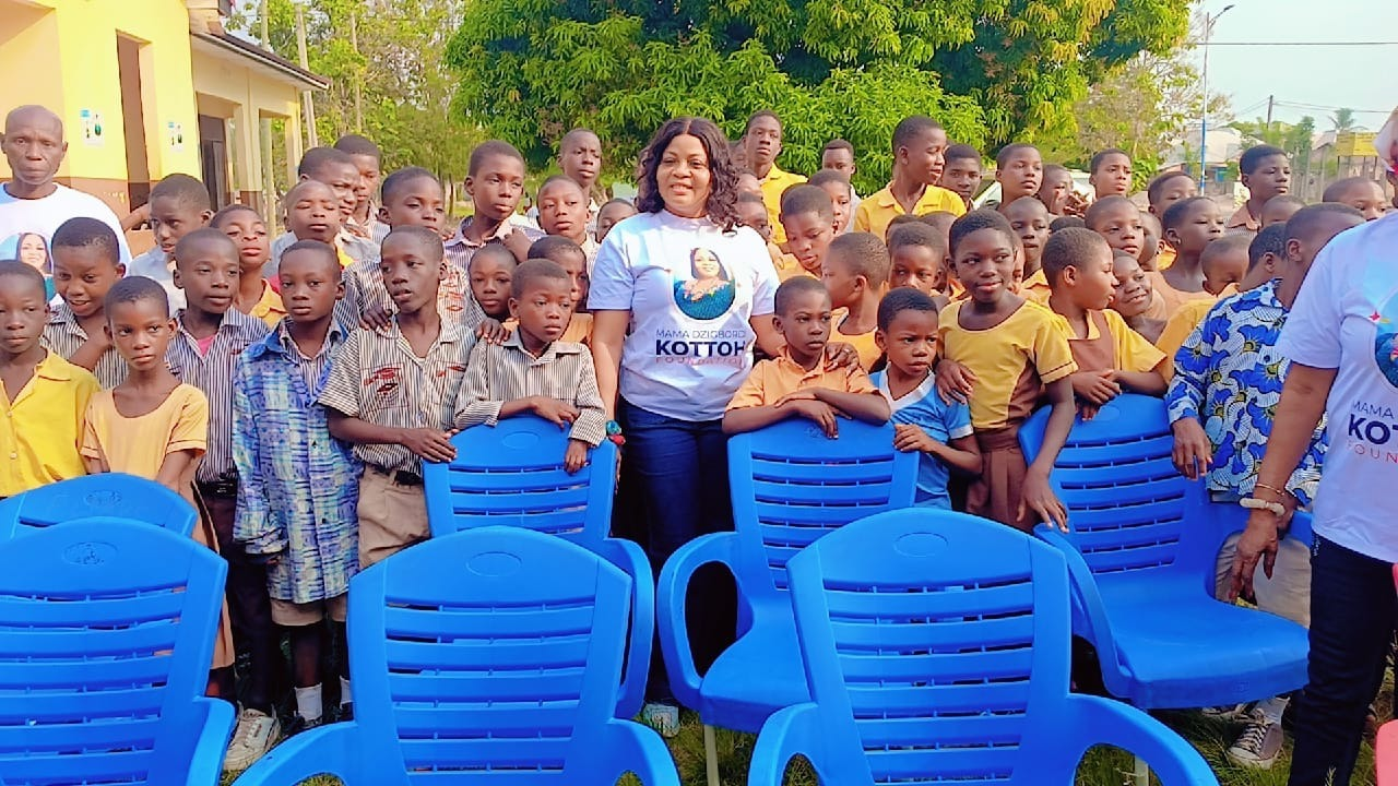 Mama Dzigbordi Kottoh Foundation supports education and child welfare in Hohoe municipality