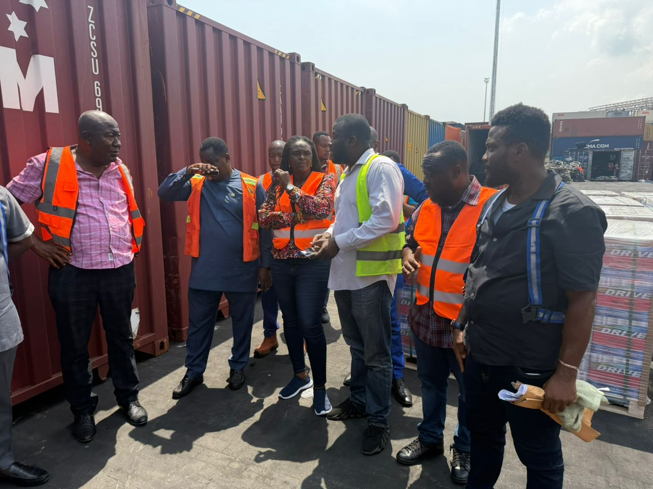 Photos: EPA busts 14 containers of illegal mining machines at Tema Port Photos: EPA busts 14 containers of illegal mining machines at Tema Port