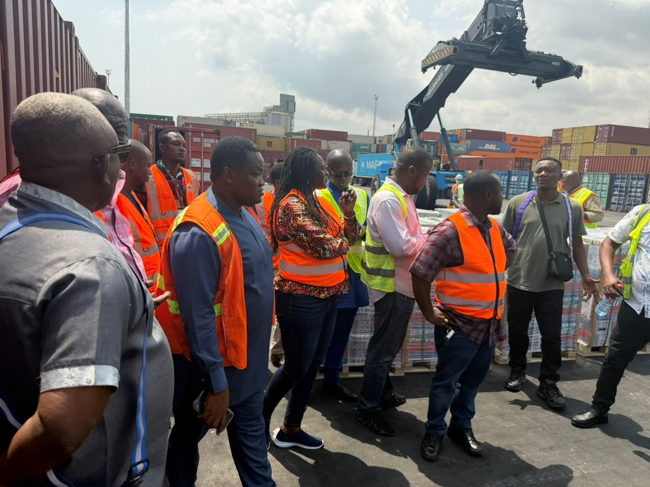 Photos: EPA busts 14 containers of illegal mining machines at Tema Port Photos: EPA busts 14 containers of illegal mining machines at Tema Port