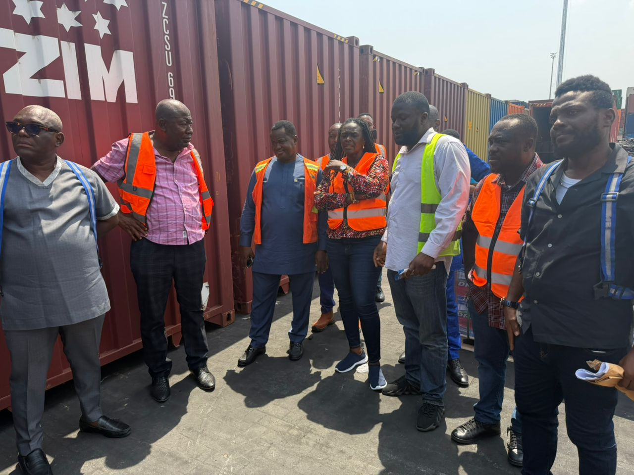 Photos: EPA busts 14 containers of illegal mining machines at Tema Port Photos: EPA busts 14 containers of illegal mining machines at Tema Port