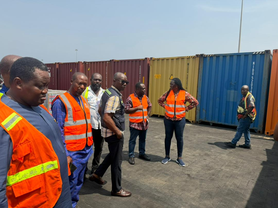 Photos: EPA busts 14 containers of illegal mining machines at Tema Port Photos: EPA busts 14 containers of illegal mining machines at Tema Port