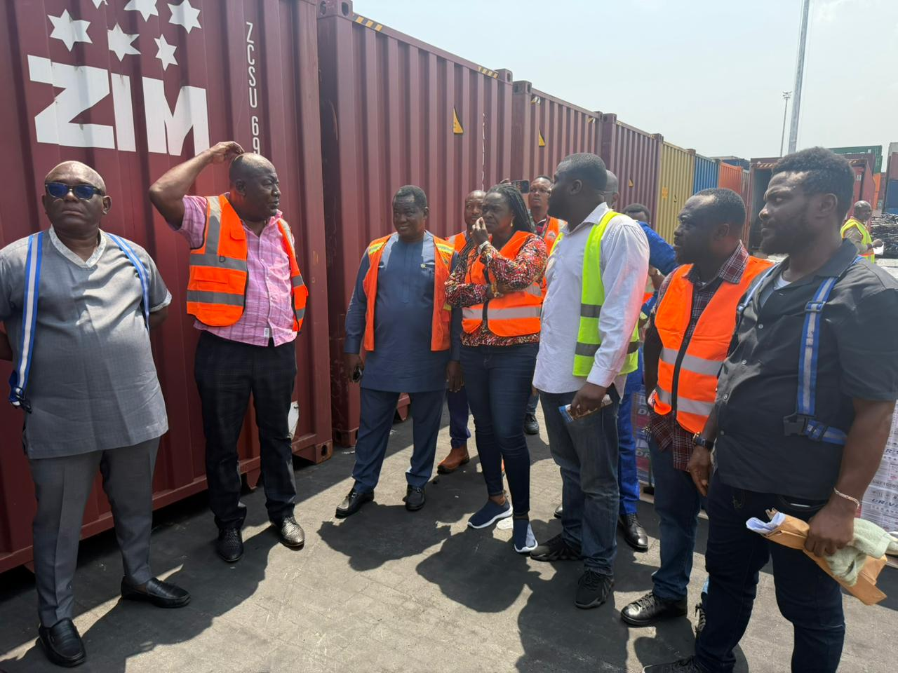 Photos: EPA busts 14 containers of illegal mining machines at Tema Port Photos: EPA busts 14 containers of illegal mining machines at Tema Port