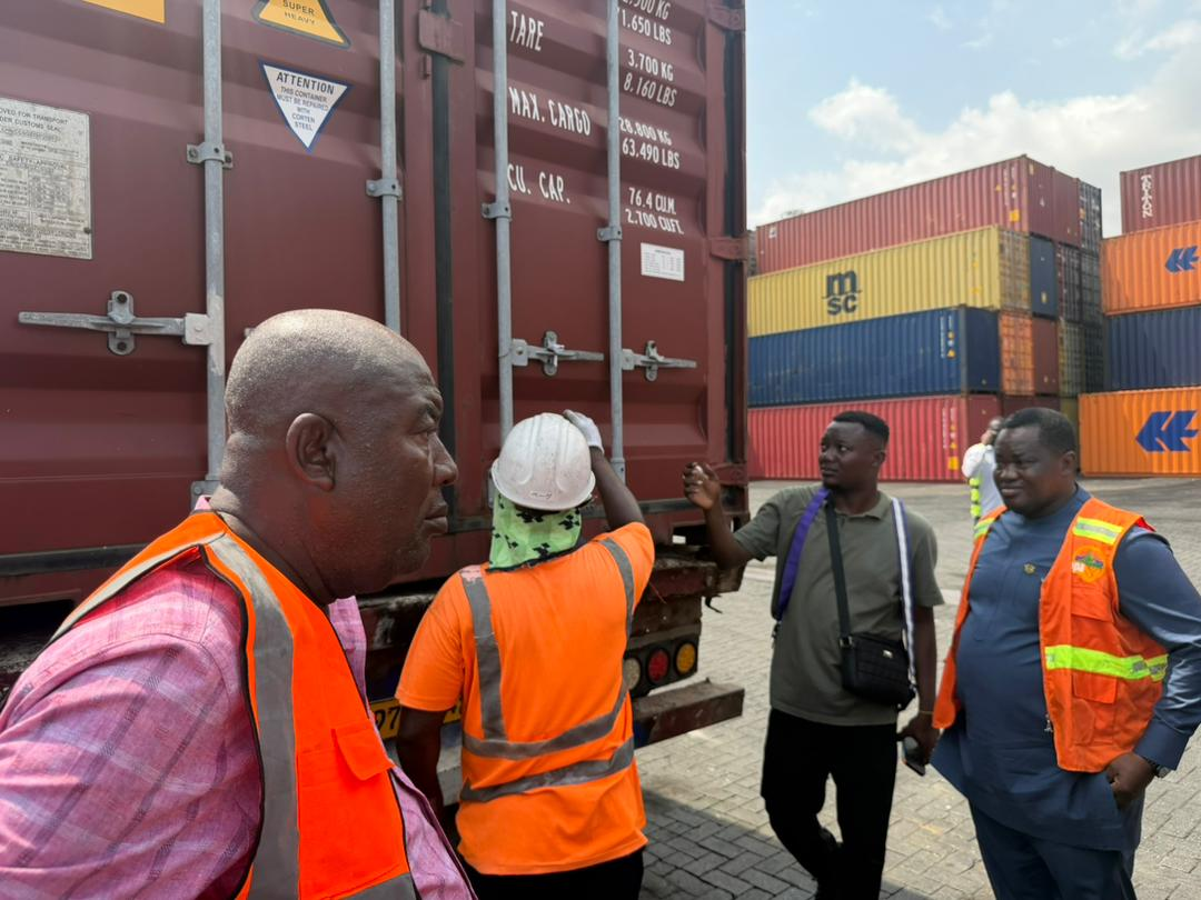 Photos: EPA busts 14 containers of illegal mining machines at Tema Port Photos: EPA busts 14 containers of illegal mining machines at Tema Port