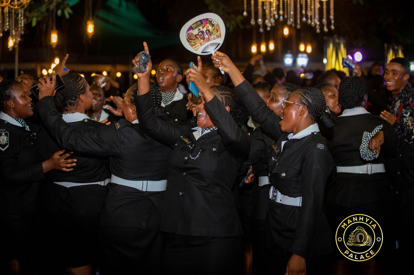 Photos: IGP promotes all members of special female unit named after Asantehene 