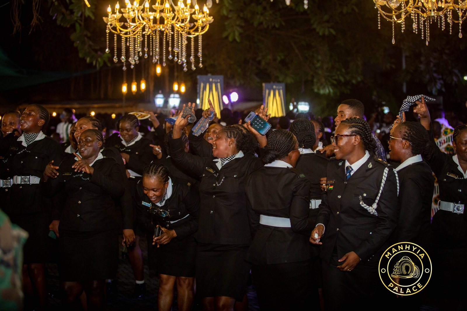 Photos: IGP promotes all members of special female unit named after Asantehene 