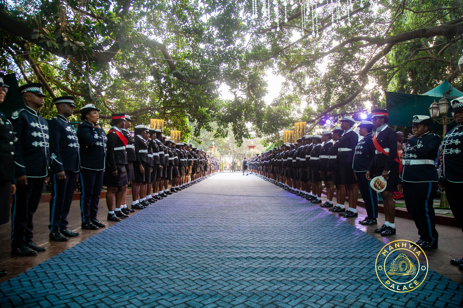 Photos: IGP promotes all members of special female unit named after Asantehene 