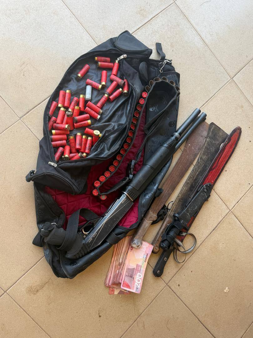 Police crack down on wanted robbery gang in Ashanti Region, 3 suspects arrested