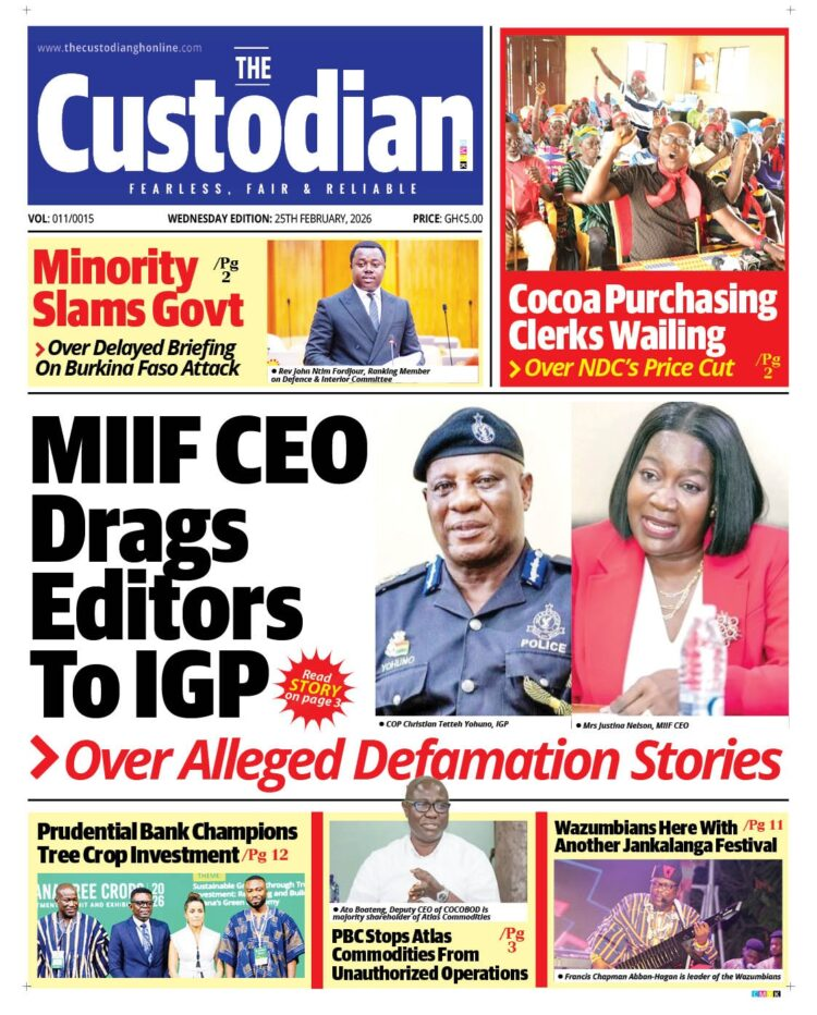 Today's Front pages: Wednesday, February 25, 2026