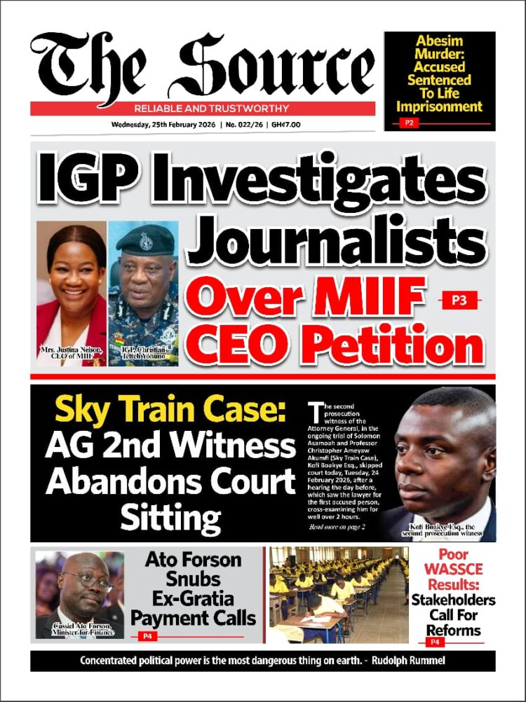 Today's Front pages: Wednesday, February 25, 2026