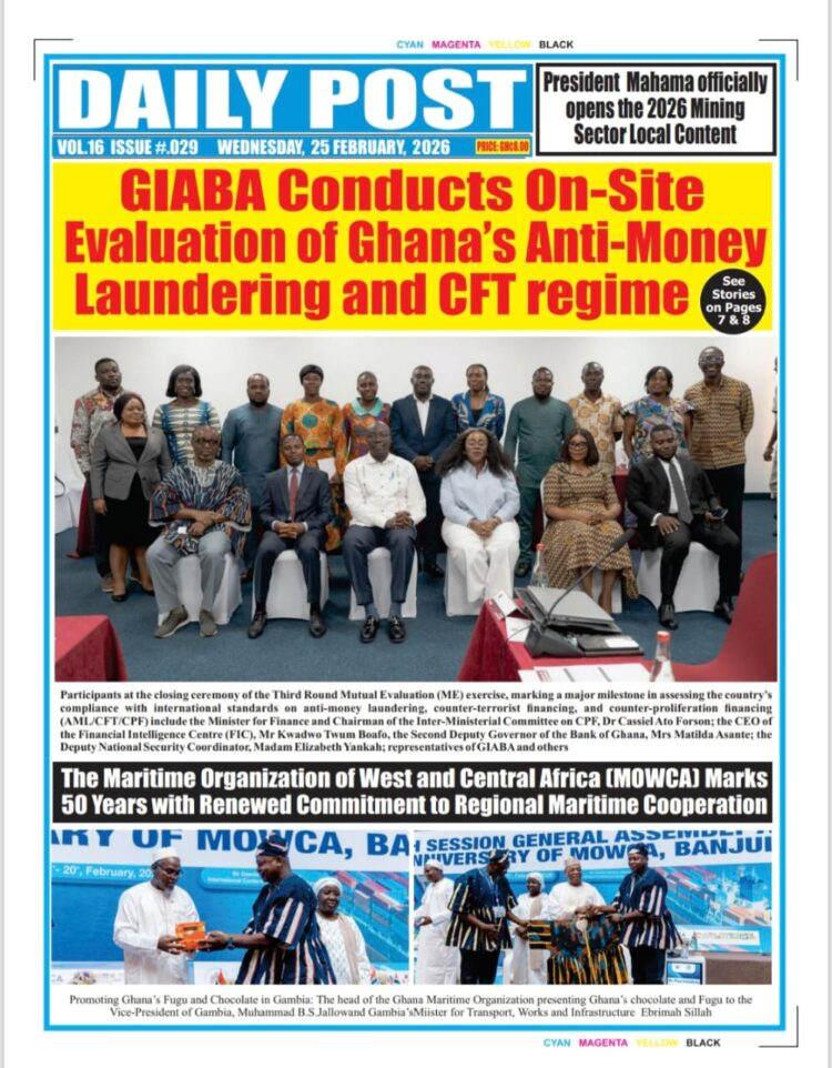 Today's Front pages: Wednesday, February 25, 2026