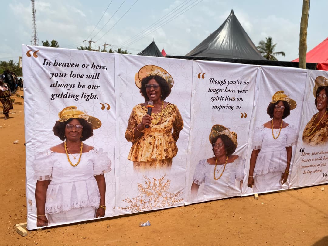 Keta MP lays mother to rest