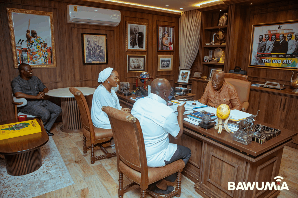 Bawumia visits Akufo-Addo, J.A. Kufuor following NPP flagbearer race victory Bawumia visits Akufo-Addo, J.A. Kufuor following NPP flagbearer race victory